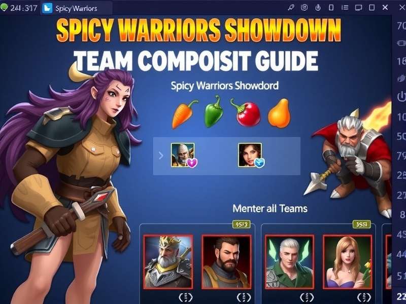 Optimizing your warrior team for victory Spicy Warriors Showdown team composition guide